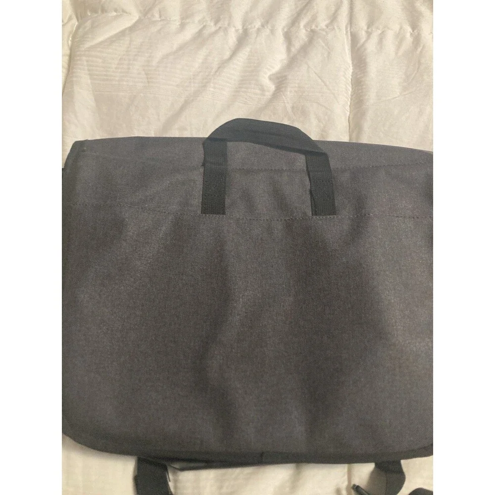 Ogio Laptop Computer Messenger Bag Gray 16